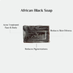 Organic Black African Soap الصابون الأفريقي الأسود العضوي - Image 2